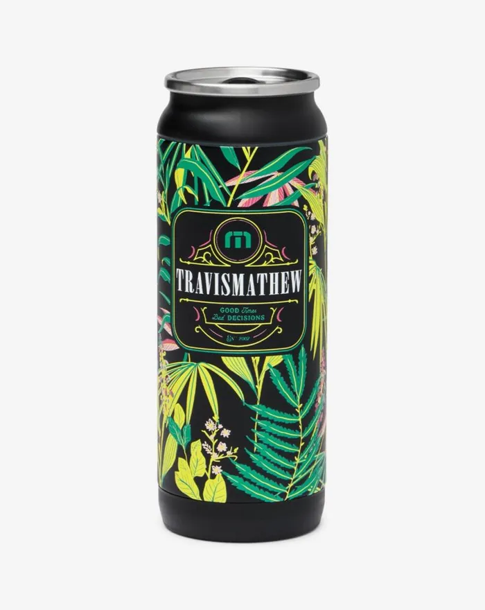 Accessories ROAD BREW COOLER CAN Black TravisMathew Drinkware