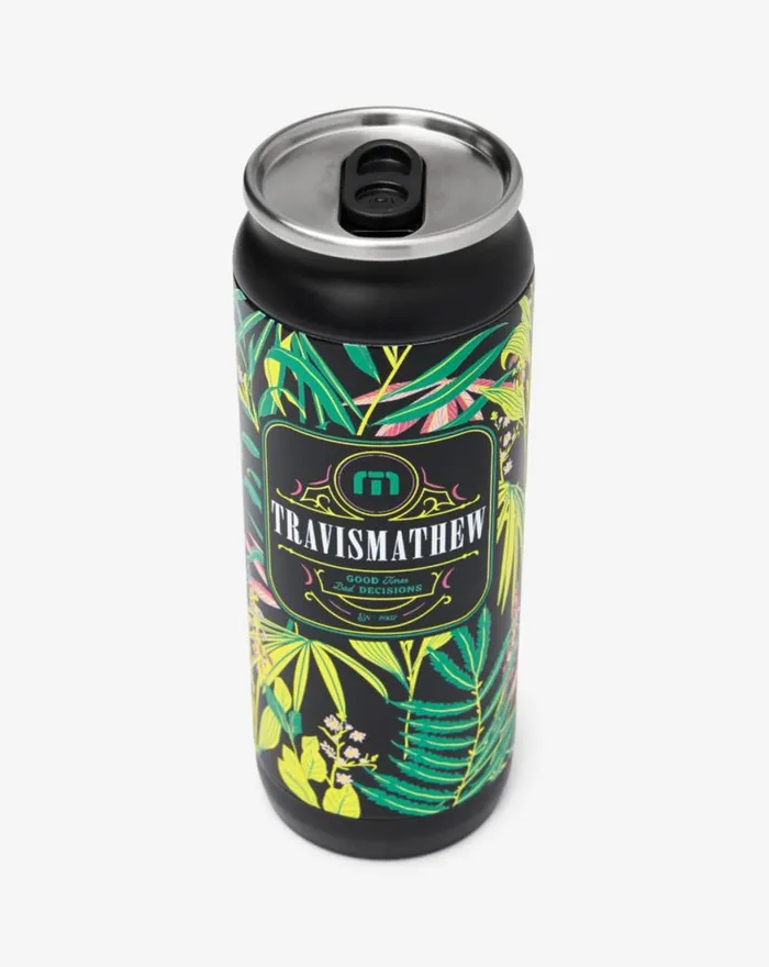 Accessories ROAD BREW COOLER CAN Black TravisMathew Drinkware