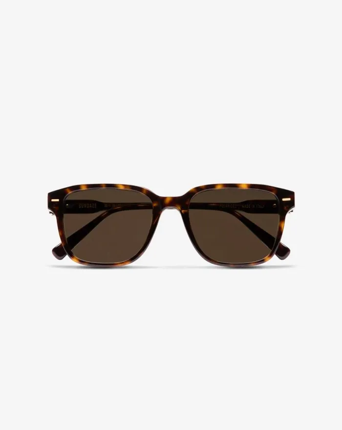 Accessories SUNDAZE 20 SUNGLASSES Brown Tort TravisMathew Sunglasses