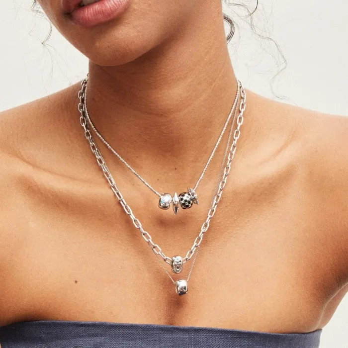 Adina Reyter Best Sellers Engravable Big Bead In Sterling Silver Sterling Silver 8211 FEATURED