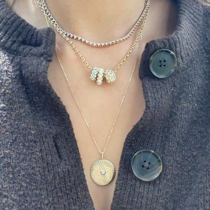 Adina Reyter Fine Chains and Pendants Large Diamond Rays Pendant 8211 Necklaces Adina Reyter Fine Chains and Pendants Large Diamond Rays Pendant 8211 Necklaces