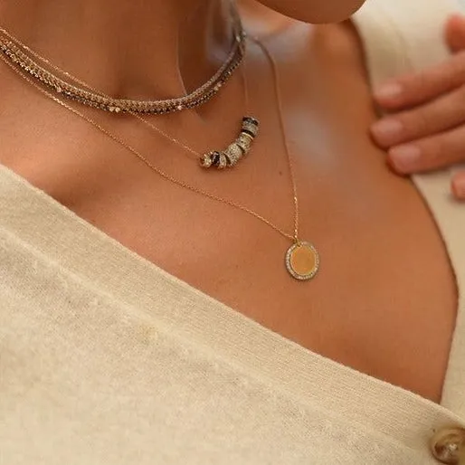 Adina Reyter Fine Chains and Pendants Round Pav Baguette Dog Tag 8211 Necklaces Adina Reyter Fine Chains and Pendants Round Pav Baguette Dog Tag 8211 Necklaces