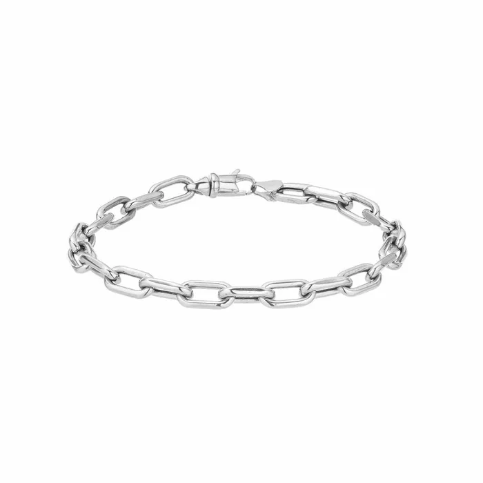 Adina Reyter Heavy Chains 53mm Italian Chain Link Bracelet In Sterling Silver Sterling Silver 8211 Bracelets and Anklets Adina Reyter Heavy Chains 53mm Italian Chain Link Bracelet In Sterling Silver Sterling Silver 8211 Bracelets and Anklets