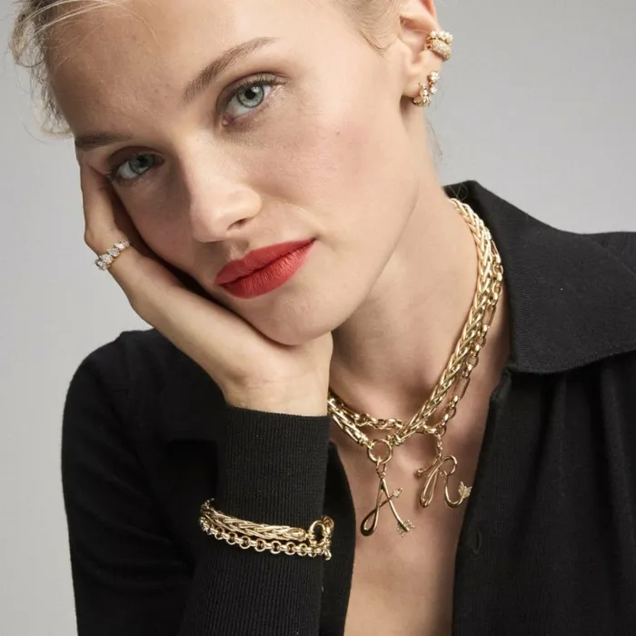 Adina Reyter Heavy Chains Chunky Wheat Chain Bracelet 8211 Bracelets and Anklets Adina Reyter Heavy Chains Chunky Wheat Chain Bracelet 8211 Bracelets and Anklets