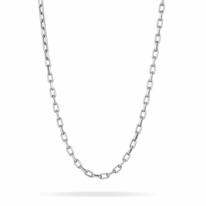 Adina Reyter Italian Chains and Sets 4mm Italian Chain Link Necklace In Sterling Silver Sterling Silver 8211 Necklaces Adina Reyter Italian Chains and Sets 4mm Italian Chain Link Necklace In Sterling Silver Sterling Silver 8211 Necklaces