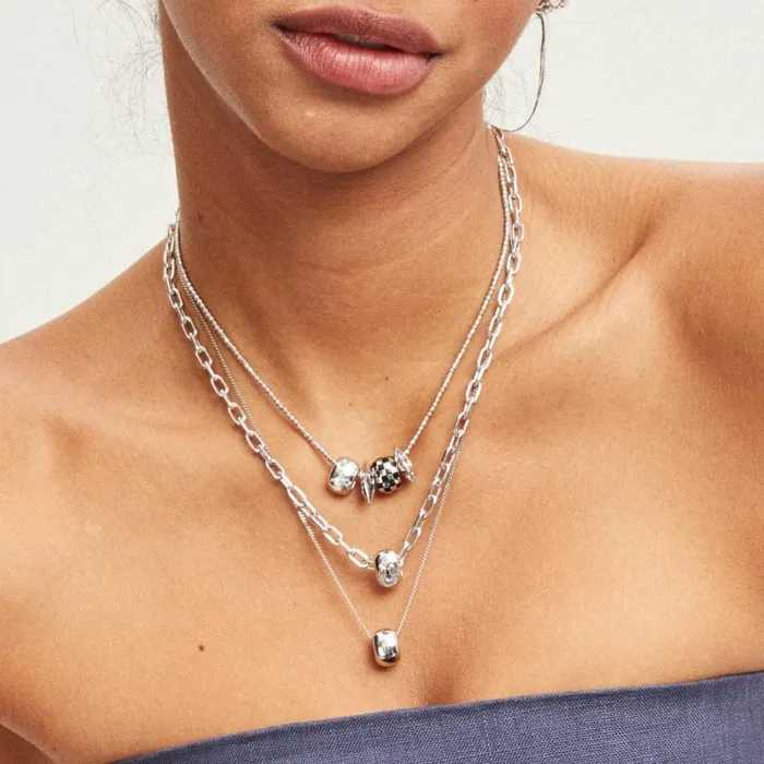 Adina Reyter Italian Chains and Sets 4mm Italian Chain Link Necklace In Sterling Silver Sterling Silver 8211 Necklaces Adina Reyter Italian Chains and Sets 4mm Italian Chain Link Necklace In Sterling Silver Sterling Silver 8211 Necklaces