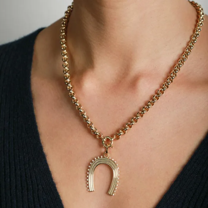 Adina Reyter Italian Chains and Sets Chunky Rolo Chain Necklace 8211 Necklaces Adina Reyter Italian Chains and Sets Chunky Rolo Chain Necklace 8211 Necklaces