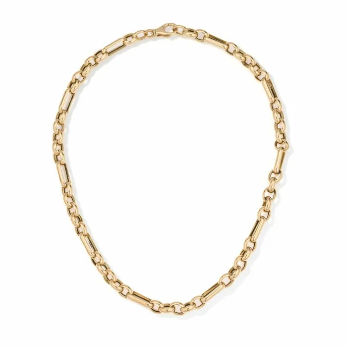 Adina Reyter Italian Chains and Sets Mixed Rolo Cable Chain Necklace 8211 Necklaces Adina Reyter Italian Chains and Sets Mixed Rolo Cable Chain Necklace 8211 Necklaces