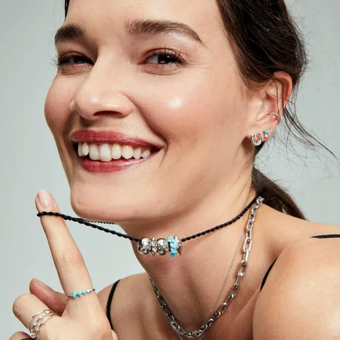 Adina Reyter Star Signs Turquoise Diamond Celestial Big Bead 8211 FEATURED