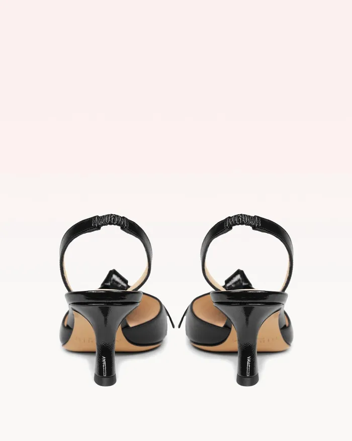 Alexandre Birman Clarita Bell Slingback 60 Pump 8211 Slingback Heels Black Women Alexandre Birman Pumps
