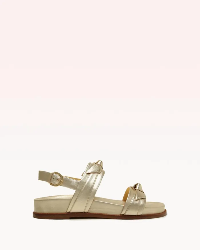 Alexandre Birman Clarita Sport Sandal 8211 Golden Flat Sandals 8211 Luxury Comfortable Sandals Gold Women Alexandre Birman Flats Alexandre Birman Clarita Sport Sandal 8211 Golden Flat Sandals 8211 Luxury Comfortable Sandals Gold Women Alexandre Birman Flats