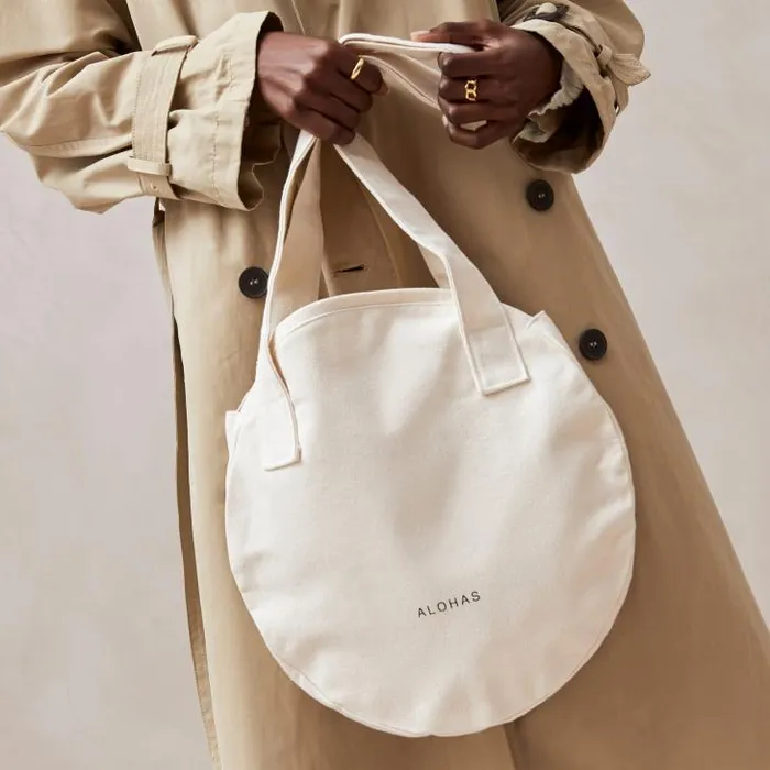 ALOHAS Bags Women Moonchild 8211 Cream Cotton Handbag