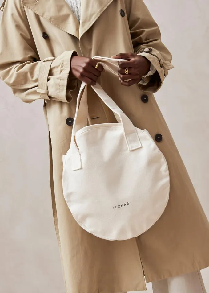 ALOHAS Bags Women Moonchild 8211 Cream Cotton Handbag