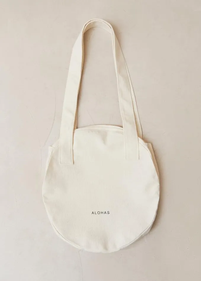 ALOHAS Bags Women Moonchild 8211 Cream Cotton Handbag
