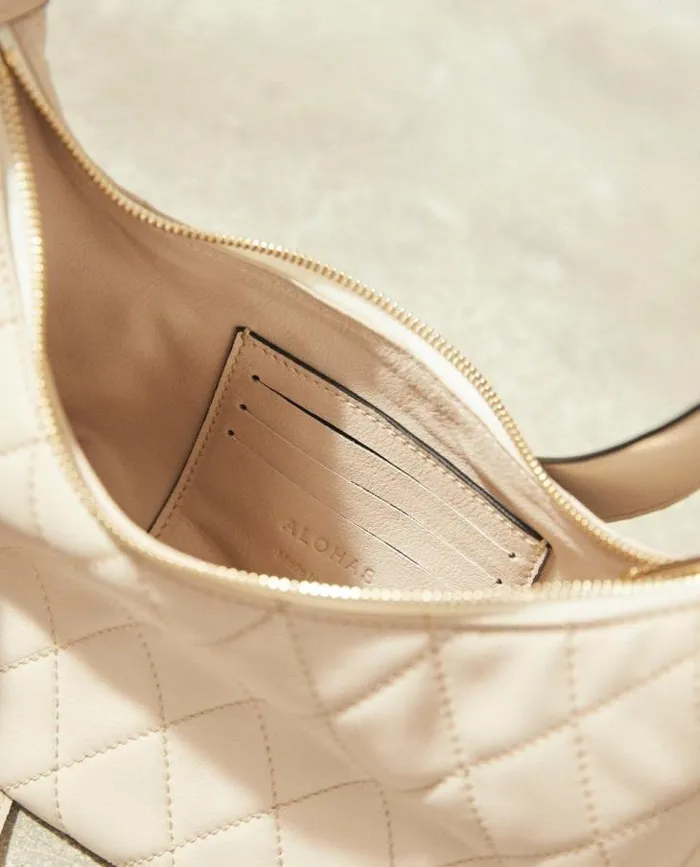 ALOHAS Bags Women The J 8211 White Leather Handbag