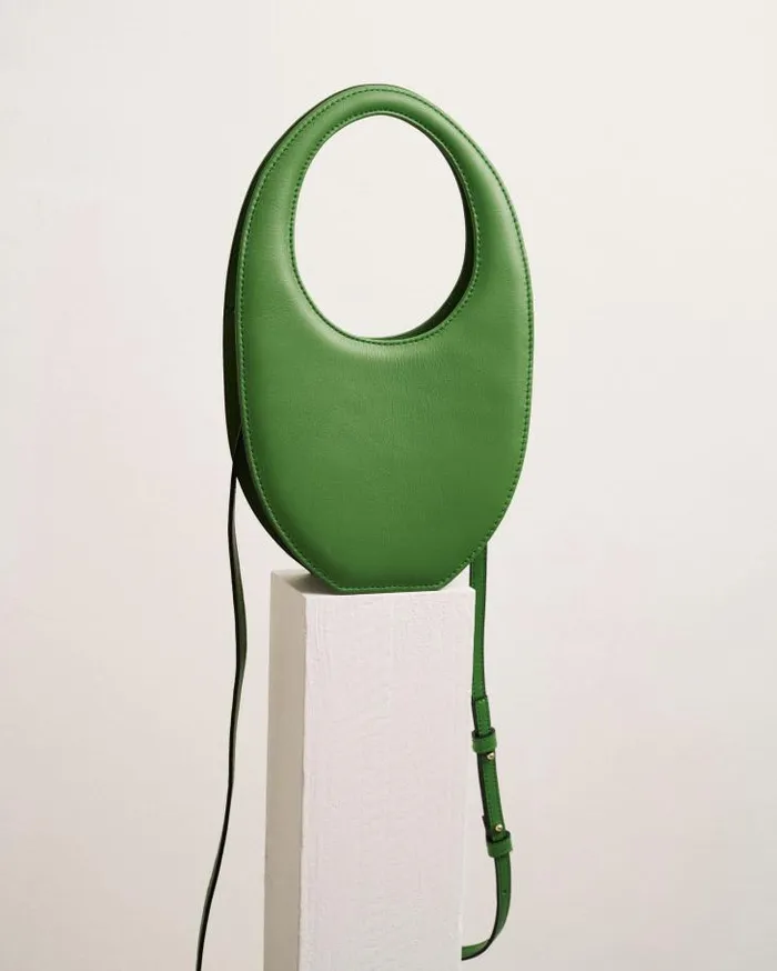 ALOHAS Bags Women The O 8211 Green Leather Handbag