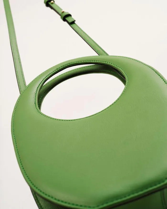 ALOHAS Bags Women The O 8211 Green Leather Handbag