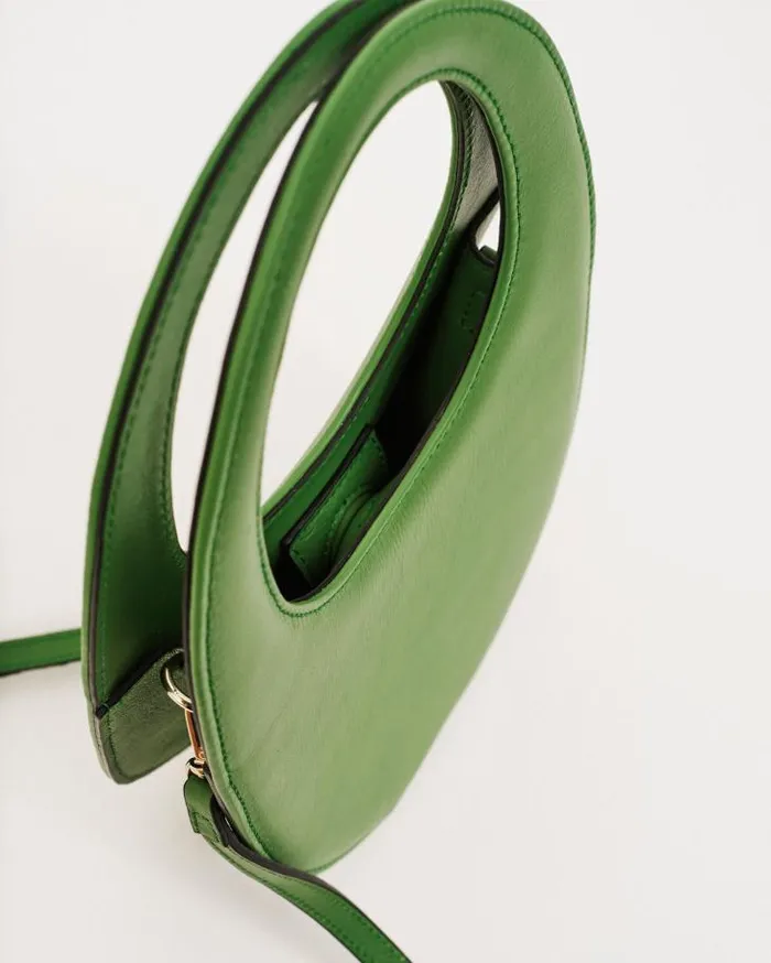 ALOHAS Bags Women The O 8211 Green Leather Handbag