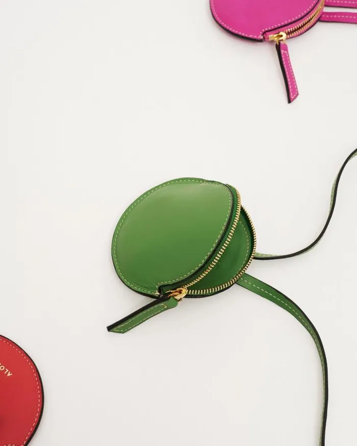 ALOHAS Bags Women The Q 8211 Green Leather Pouch