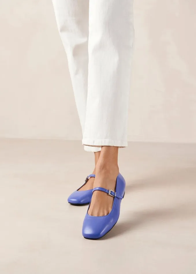 ALOHAS Ballet Flats Women Por Do Sol 8211 Blue Ballet Pumps