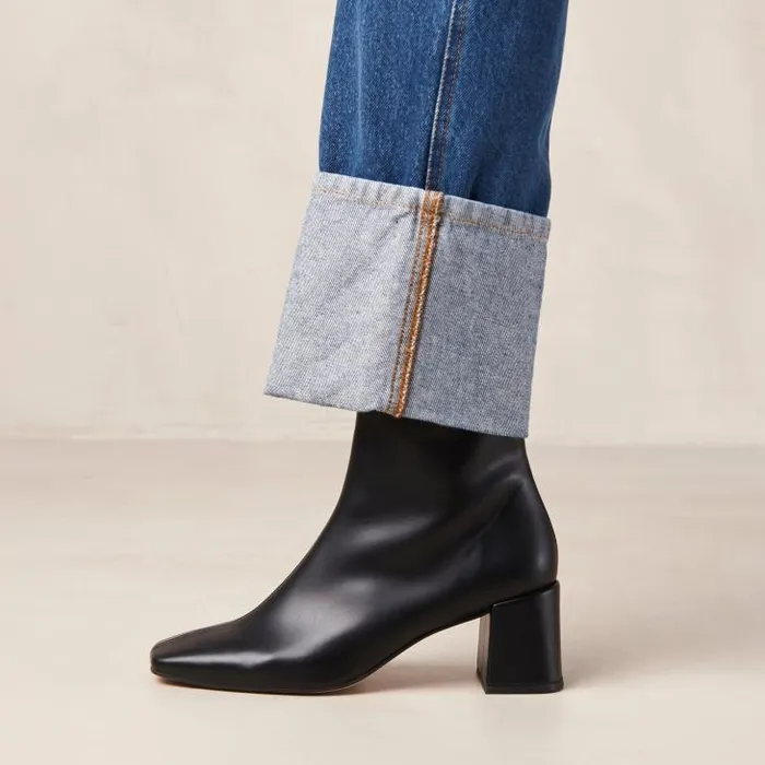 ALOHAS Boots Women Watercolor Black