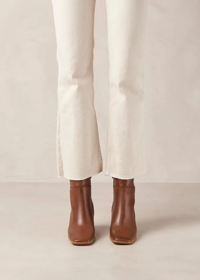 ALOHAS Boots Women West Camel
