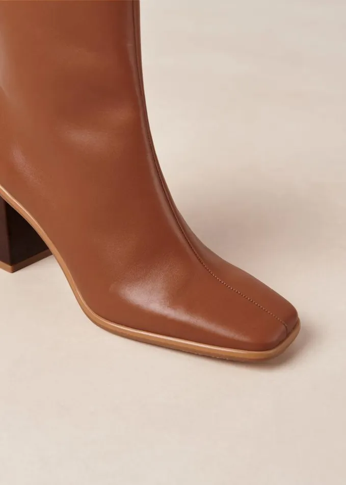 ALOHAS Boots Women West Cape Vintage 8211 Brown Leather Boots