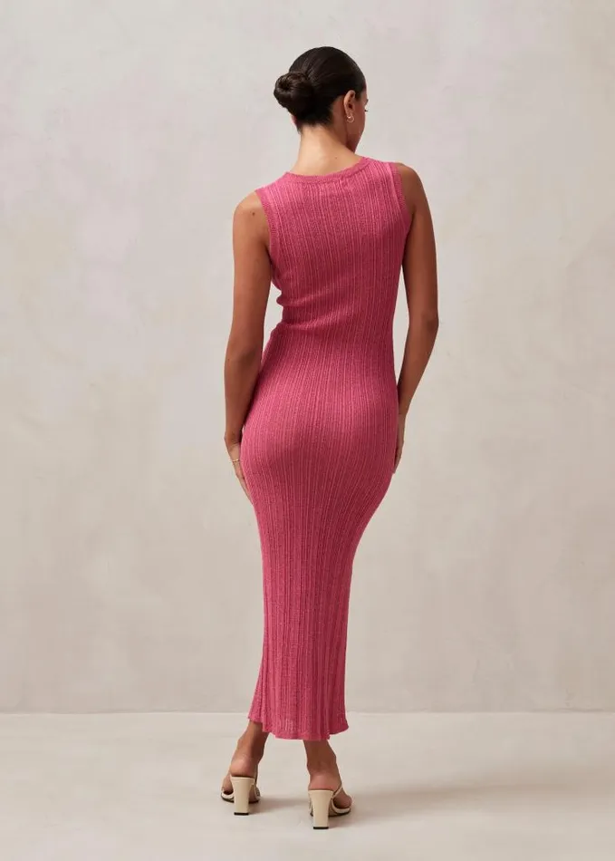 ALOHAS Dresses Women Breezy Glim 8211 Pink Knit Dress