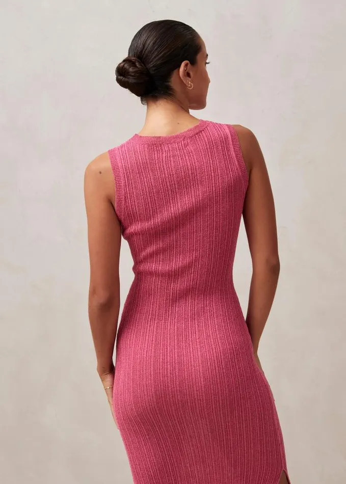ALOHAS Dresses Women Breezy Glim 8211 Pink Knit Dress