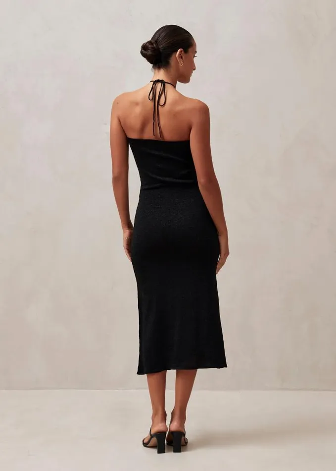 ALOHAS Dresses Women Dancefloor Glim 8211 Black Knit Dress