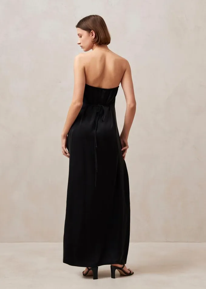 ALOHAS Dresses Women Ilia 8211 Black Maxi Dress