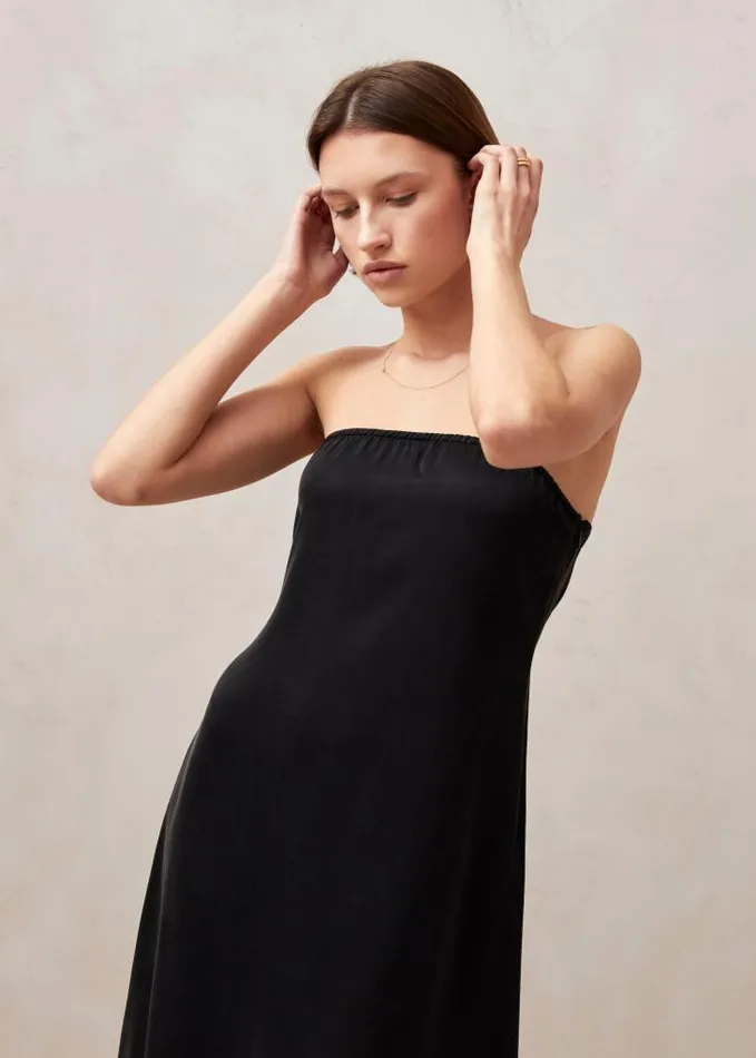 ALOHAS Dresses Women Ilia 8211 Black Maxi Dress