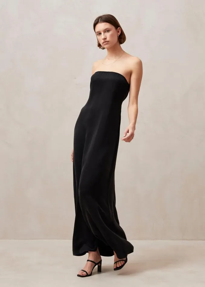 ALOHAS Dresses Women Ilia 8211 Black Maxi Dress