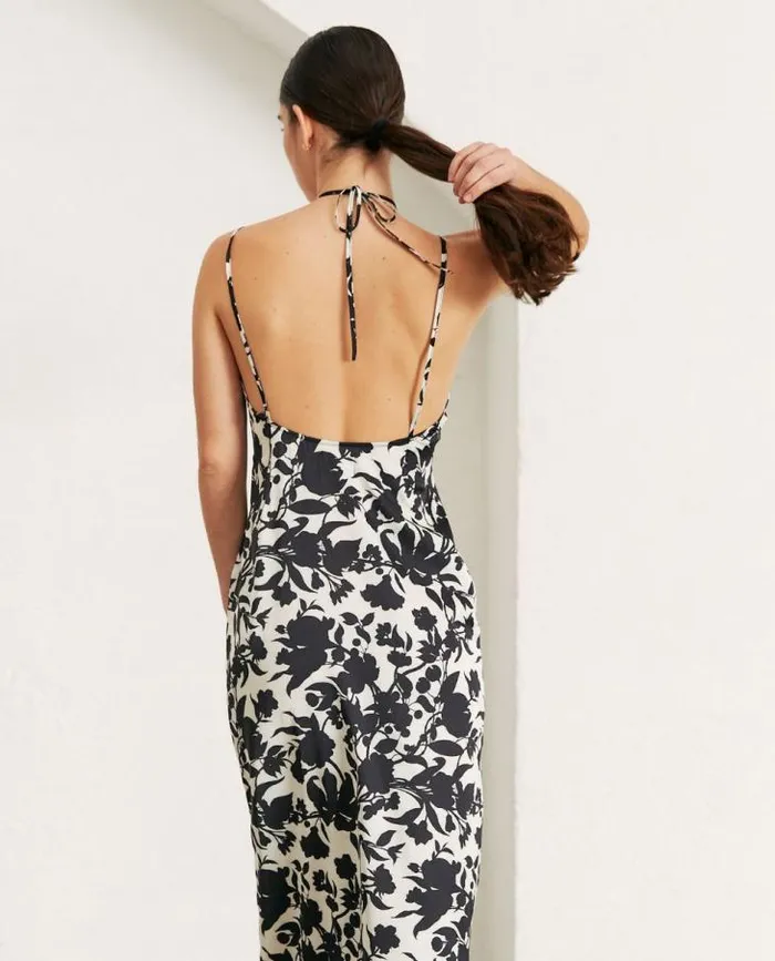 ALOHAS Dresses Women Night Owl 8211 Black And White Dress