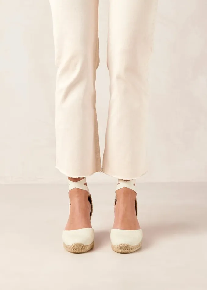 ALOHAS Espadrilles Women Clara By Day 8211 White Espadrilles