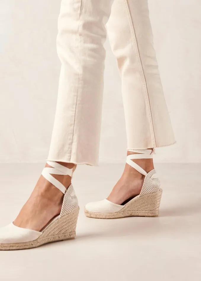 ALOHAS Espadrilles Women Clara By Day 8211 White Espadrilles