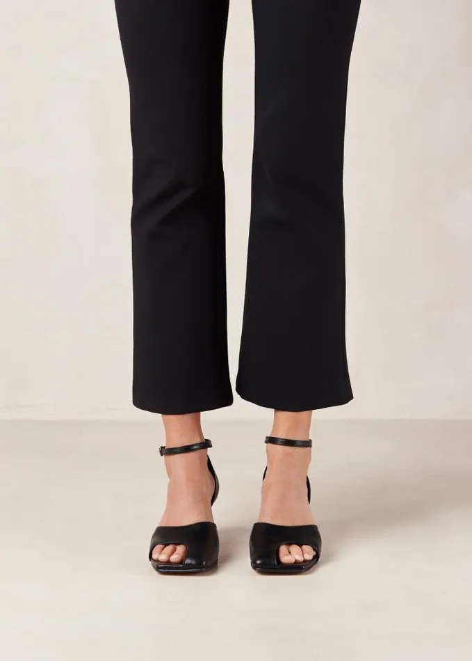 ALOHAS Heels Women Cliff 8211 Black Leather Pumps