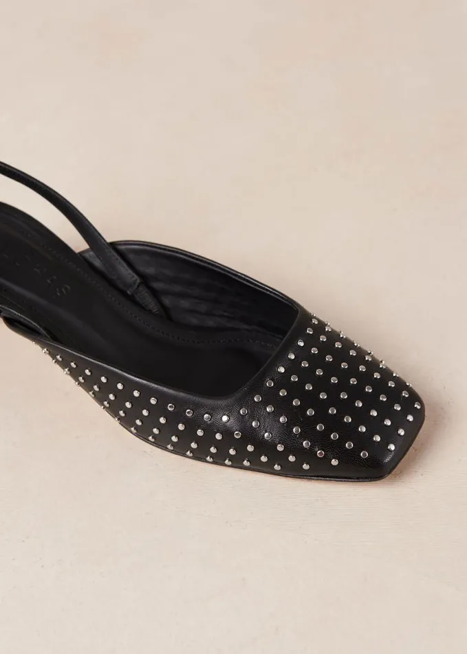 ALOHAS Heels Women Lindy 8211 Black Leather Pumps