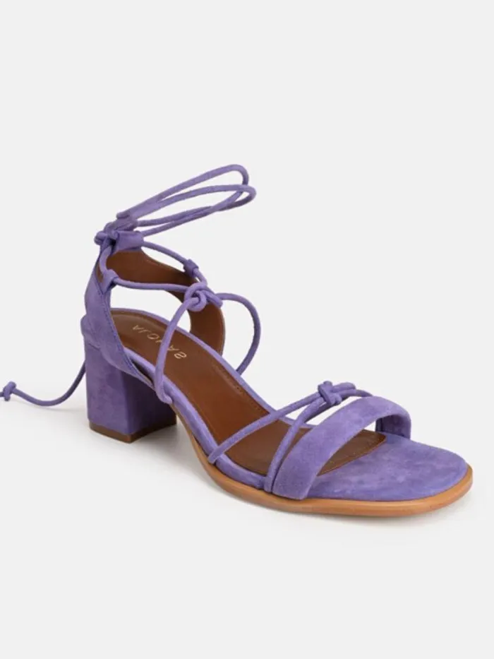 ALOHAS Heels Women Sophie Jasmine Purple