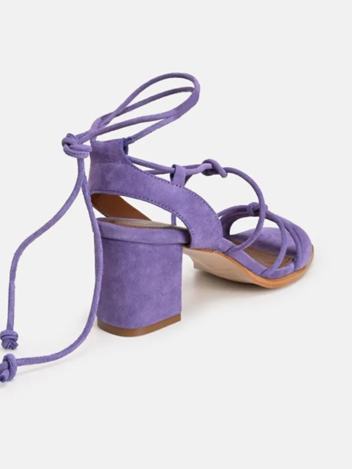 ALOHAS Heels Women Sophie Jasmine Purple