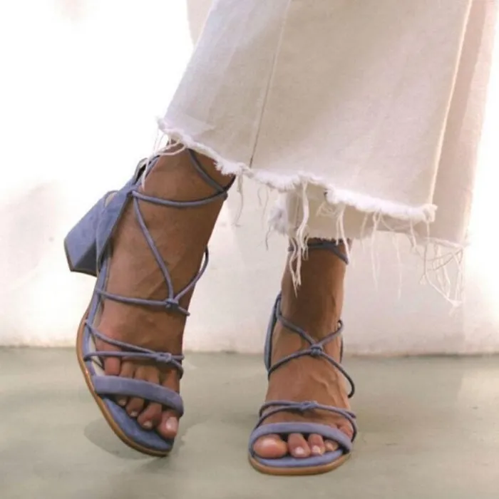 ALOHAS Heels Women Sophie Jasmine Purple
