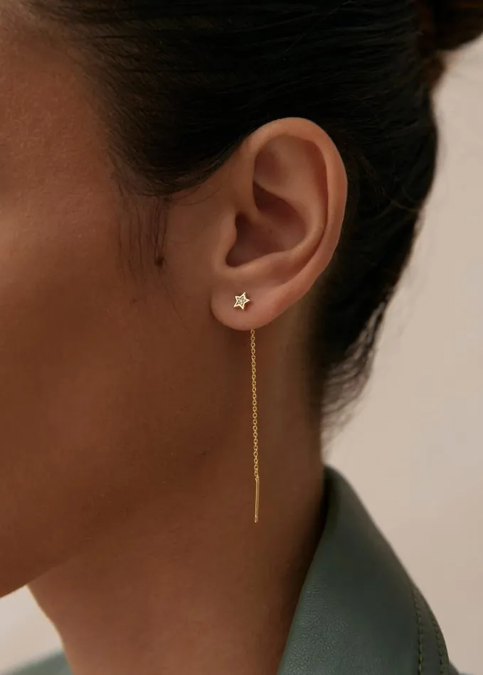 ALOHAS Jewelry Women Galactic 8211 Gold Earrings