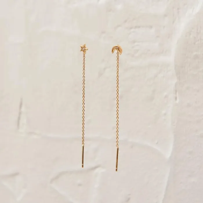 ALOHAS Jewelry Women Galactic 8211 Gold Earrings