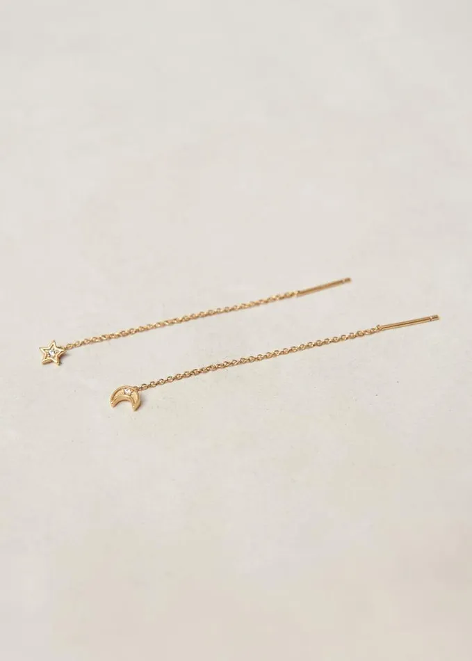 ALOHAS Jewelry Women Galactic 8211 Gold Earrings