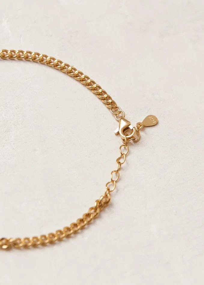 ALOHAS Jewelry Women Gravel 8211 Green Crystal Gold Bracelet