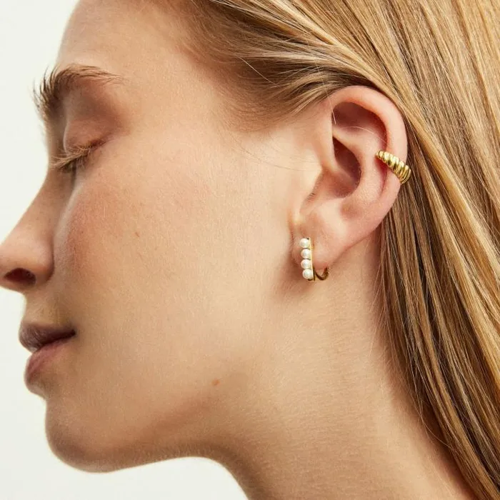 ALOHAS Jewelry Women Orion 8211 Gold Earrings