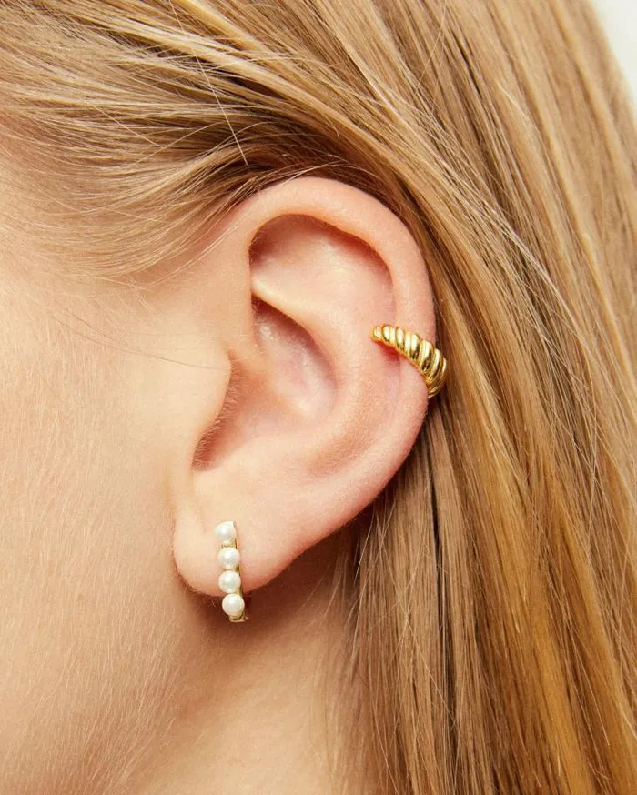 ALOHAS Jewelry Women Orion 8211 Gold Earrings