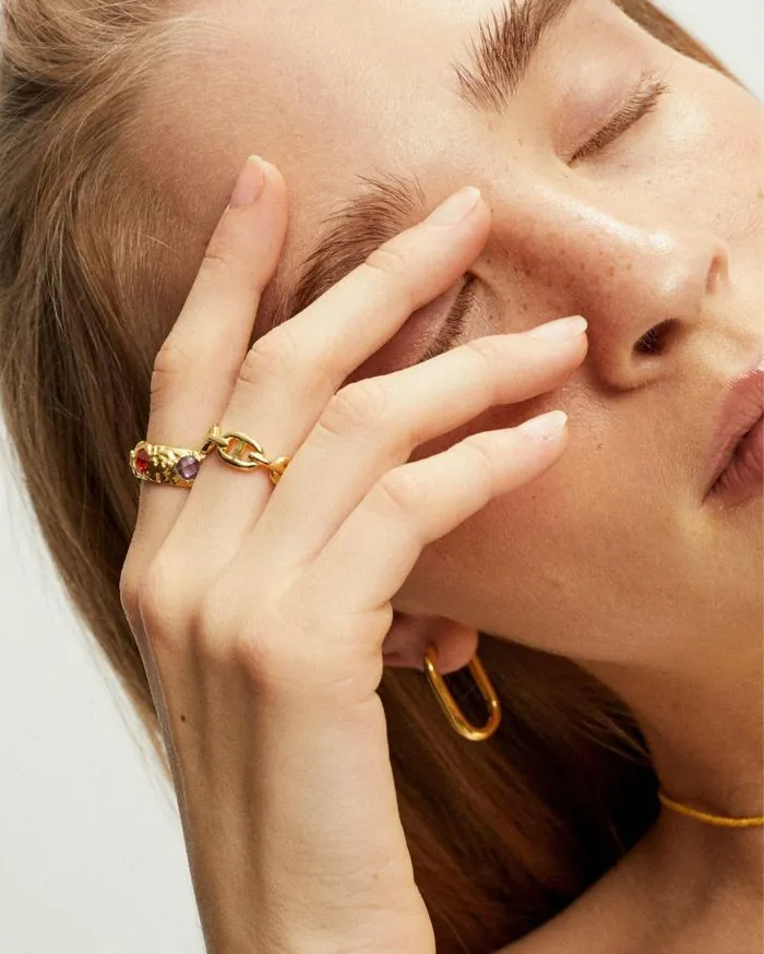 ALOHAS Jewelry Women Sagitta 8211 Gold Earrings