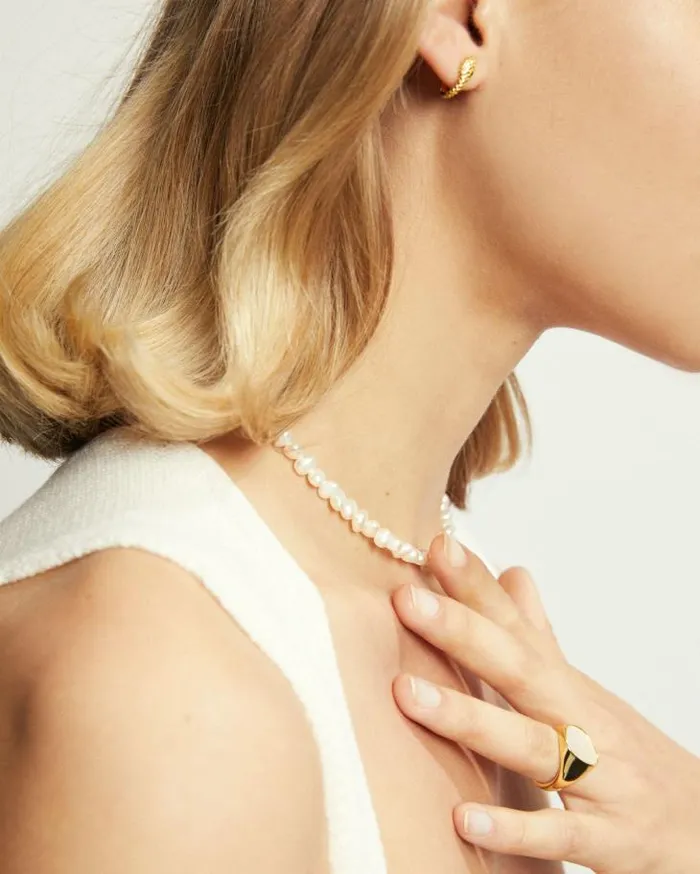 ALOHAS Jewelry Women Simple 8211 Pearl Necklace
