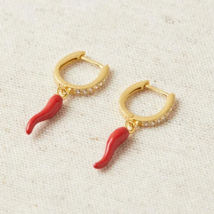 ALOHAS Jewelry Women Spicy 8211 Gold Earrings